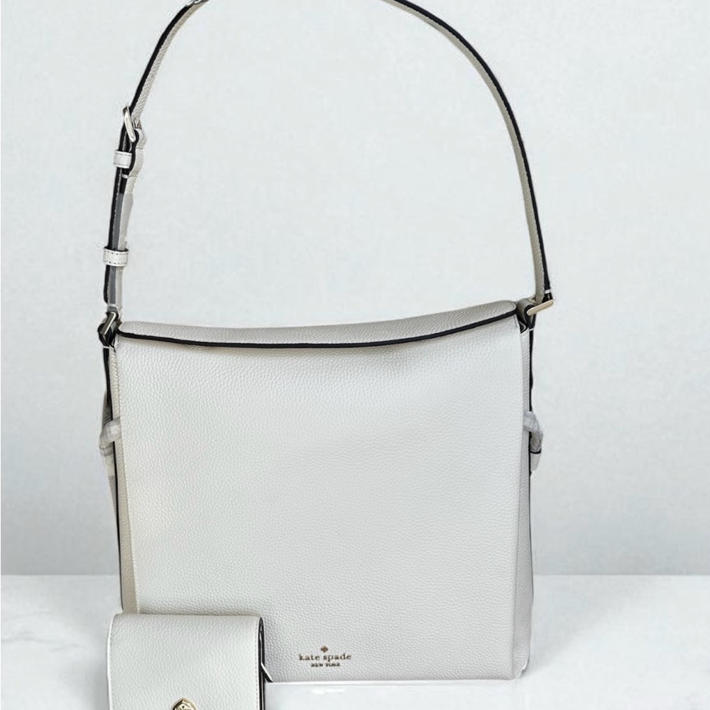 Kate Spade Light Gray Shoulder Bag